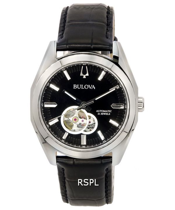 Bulova Marine Star Open Heart 블루 다이얼 오토매틱 다이버 96A291 200M 남성용 시계 1 Bulova Marine Star Open Heart 블루 다이얼 오토매틱 다이버 96A291 200M 남성용 시계