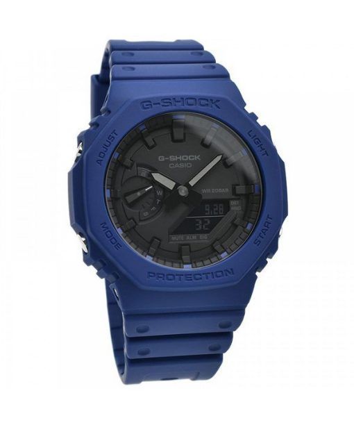 Casio G-SHOCK 카본 코어 가드 아날로그 디지털 GA-2100-2A GA2100-2 200M 남성용 시계