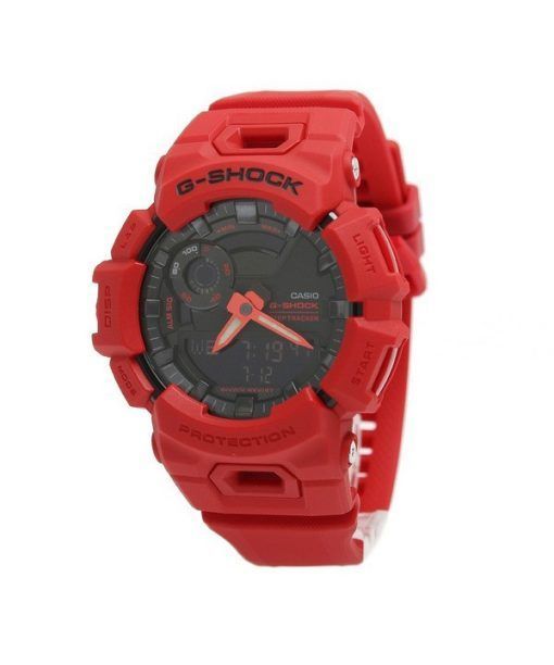 카시오 G-Shock G-Squad 아날로그 디지털 블랙 다이얼 GBA-900RD-4A GBA900RD-4 200M 남성용 시계