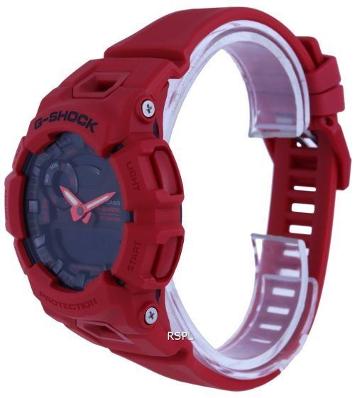 카시오 G-Shock G-Squad 아날로그 디지털 블랙 다이얼 GBA-900RD-4A GBA900RD-4 200M 남성용 시계