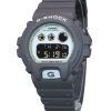 Casio G-Shock Hidden Glow 디지털 레진 스트랩 쿼츠 DW-6900HD-8 200M 남성용 시계