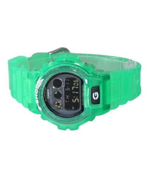 Casio G-Shock Joytopia 디지털 반투명 녹색 수지 스트랩 쿼츠 DW-6900JT-3 200M 남성용 시계