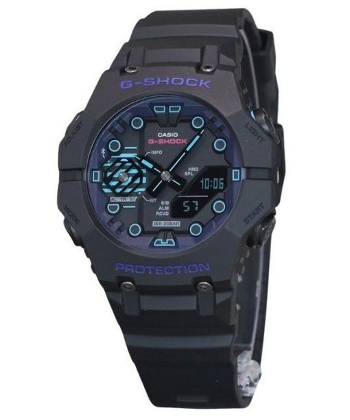 Casio G-Shock Cyberspace 아날로그 디지털 스마트폰 링크 Bluetooth 블랙 다이얼 쿼츠 GA-B001CBR-1A 200M 남성용 시계