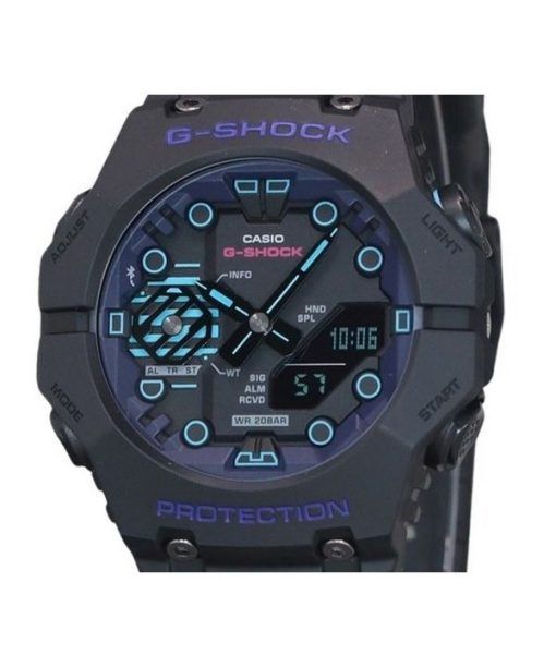 Casio G-Shock Cyberspace 아날로그 디지털 스마트폰 링크 Bluetooth 블랙 다이얼 쿼츠 GA-B001CBR-1A 200M 남성용 시계