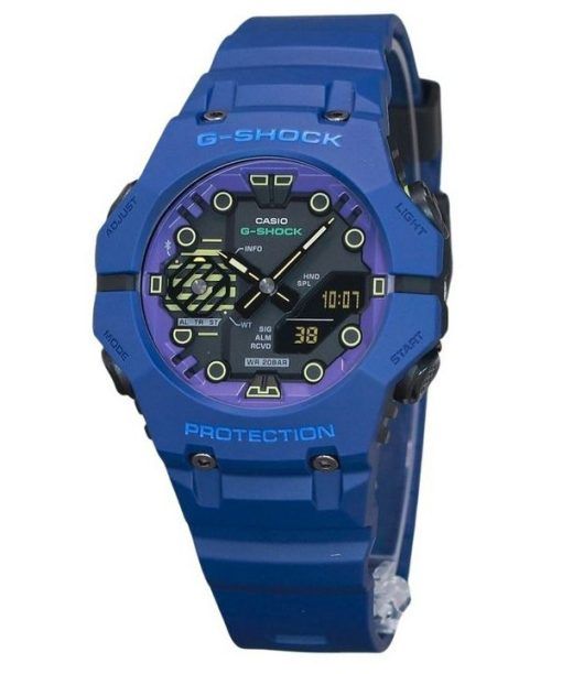 Casio G-Shock Cyberspace 아날로그 디지털 스마트폰 링크 Bluetooth 블랙 다이얼 쿼츠 GA-B001CBR-2A 200M 남성용 시계