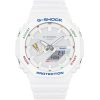 Casio G-Shock 아날로그 디지털 레진 스트랩 화이트 다이얼 터프 솔라 GA-B2100FC-7A 200M 남성용 시계