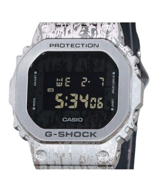 Casio G-Shock 디지털 그런지 위장 시리즈 그레이 다이얼 쿼츠 GM-5600GC-1 200M 남성용 시계