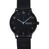 Skagen Riis Midnight 스테인레스 스틸 블랙 다이얼 쿼츠 SKW6886 남성용 시계