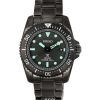 Seiko Prospex Black Series Night Vision Solar Diver',s SNE587 SNE587P1 SNE587P 200M 남성용 시계