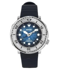 Seiko Prospex Save The Ocean 스페셜 에디션 블루 다이얼 23 보석 오토매틱 다이버 SRPH77J1 200M 남성용 시계