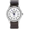 세이코 Presage Style60&#39,s GMT Watchmaking 110th Anniversary Limited Editions Leather Strap 화이트 다이얼 오토매틱 SSK015J1 남성용 Wat