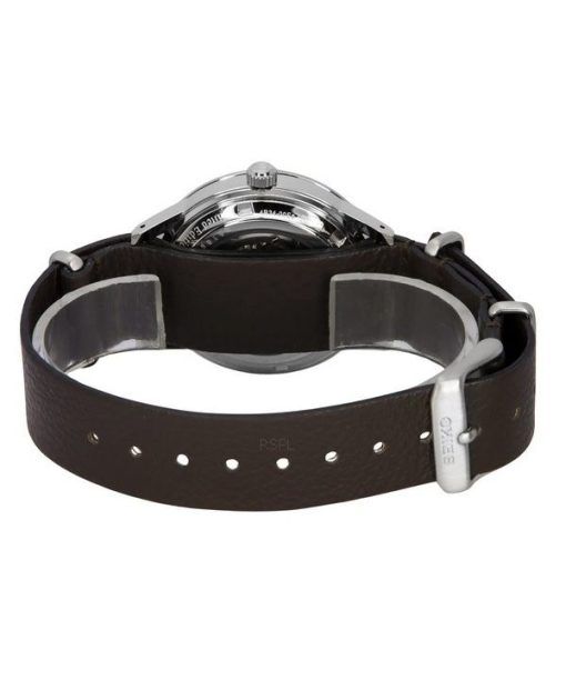 세이코 Presage Style60&#39,s GMT Watchmaking 110th Anniversary Limited Editions Leather Strap 화이트 다이얼 오토매틱 SSK015J1 남성용 Wat