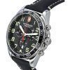 Victorinox Swiss Army Fieldforce 크로노그래프 블랙 다이얼 쿼츠 241852 100M 남성용 시계