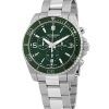 Victorinox Swiss Army Maverick 크로노그래프 스테인레스 스틸 그린 다이얼 쿼츠 241946 100M 남성용 시계