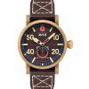 AVI-8 Dambuster 80주년 기념 Royal British Legion Meca-Quartz 한정판 브라운 다이얼 AV-4108-RBL-05 남성용 시계
