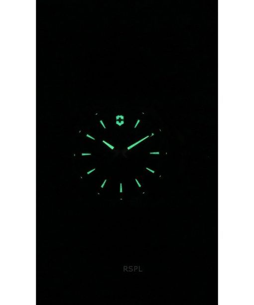 Victorinox Swiss Army INOX 고무 스트랩 블루 다이얼 쿼츠 다이버 241688-1 200M 남성용 시계