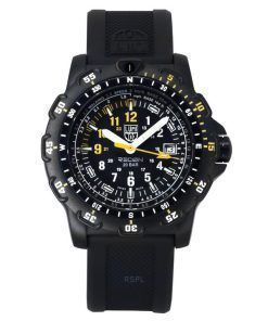 Luminox RECON Point Man Heritage 고무 및 나일론 스트랩 블랙 다이얼 쿼츠 XL.8825.H.SET 100M 남성용 시계
