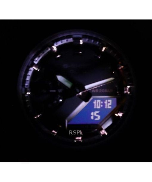 재생품 카시오 G-Shock 아날로그 디지털 수지 스트랩 블랙 다이얼 쿼츠 GMA-S2100-1A 200M 여성용 시계