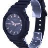 재생품 카시오 G-Shock 아날로그 디지털 수지 스트랩 블랙 다이얼 쿼츠 GMA-S2100-1A 200M 여성용 시계