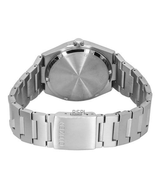 Citizen Zenshin Super Titanium Turquoise Dial Eco-Drive AW0130-85M 100M Men's Watch