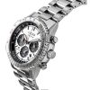 Citizen Promaster Navihawk Chronograph Stainless Steel White Dial Eco-Drive Diver's CA4660-61A 200M Men's Watch