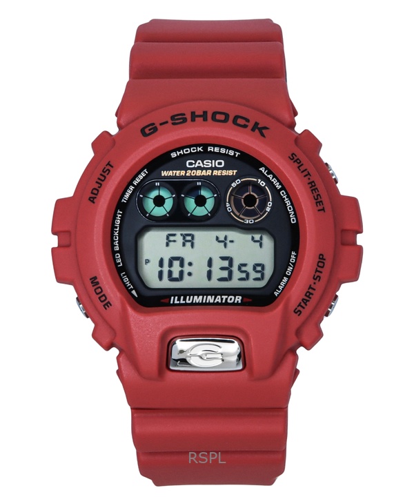 카시오 G-Shock 디지털 30주년 기념 바이오 기반 수지 쿼츠 DW-6900TR-4 200M 남성용 시계