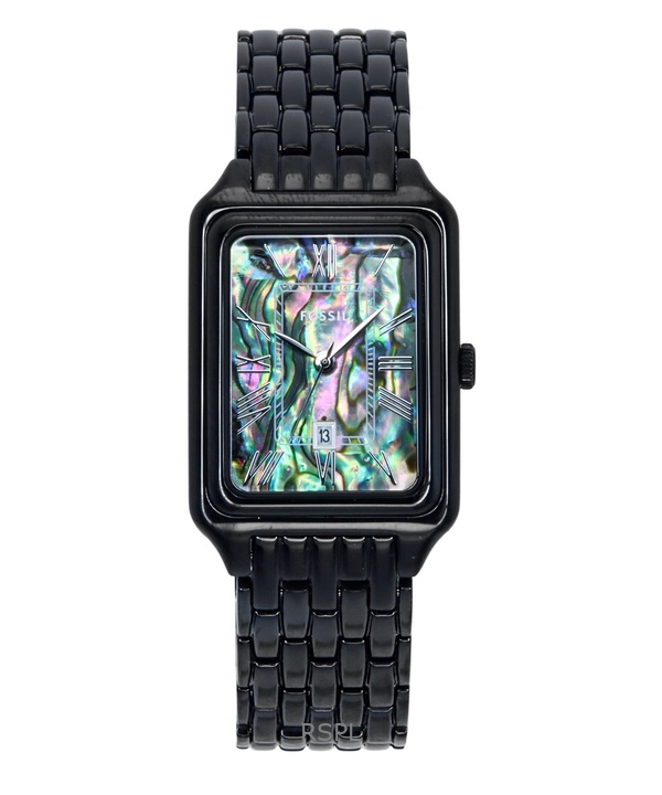 Fossil Raquel 스테인리스 스틸 멀티컬러 다이얼 쿼츠 ES5340 여성용 시계