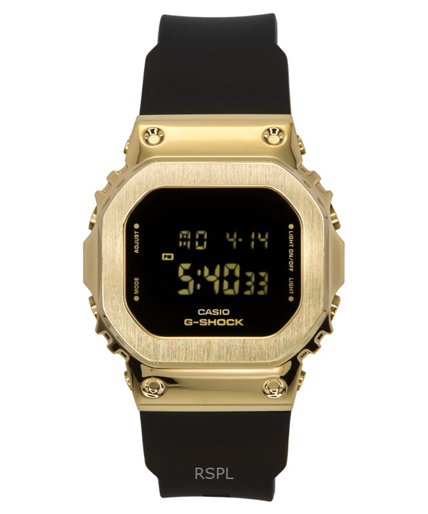 카시오 G-Shock 디지털 바이오 기반 레진 스트랩 쿼츠 GM-S5600UGB-1 200M 남성용 시계