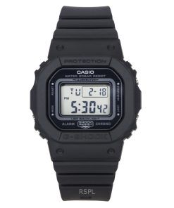 Casio G-Shock 디지털 블랙 레진 스트랩 블랙 다이얼 쿼츠 GMD-S5600BA-1 200M 여성용 시계