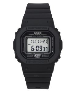 Casio G-Shock 디지털 블랙 레진 스트랩 블랙 다이얼 쿼츠 GMD-S5600BA-1 200M 여성용 시계