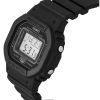 Casio G-Shock 디지털 블랙 레진 스트랩 블랙 다이얼 쿼츠 GMD-S5600BA-1 200M 여성용 시계