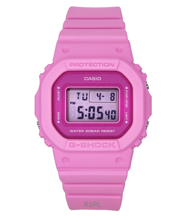 카시오 G-Shock 디지털 바이오 기반 수지 쿼츠 GMD-S5610PP-4 200M 여성용 시계