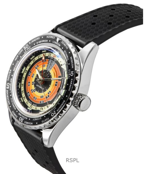 Mido Ocean Star Decompression Worldtimer GMT Automatic Diver's M026.829.17.051.00 200M Men's Watch With Extra Bracelet