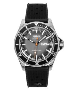 Mido Ocean Star Tribute Gradient Rubber Strap Grey Dial Automatic Diver's M026.830.17.081.00 200M Men's Watch