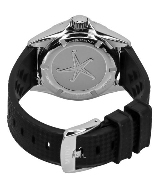 Mido Ocean Star Tribute Gradient Rubber Strap Red Dial Automatic Diver's M026.830.17.421.00 200M Men's Watch