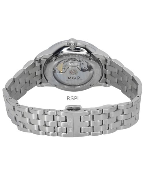 Mido Baroncelli Signature Stainless Steel Black Dial Automatic M037.407.11.051.01 Men's Watch