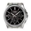 Casio Enticer 아날로그 스테인레스 스틸 블랙 다이얼 쿼츠 MTP-1375D-1AV 남성용 시계