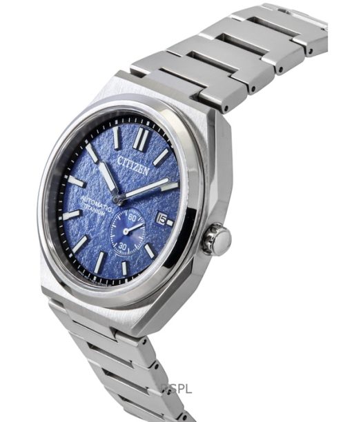 Citizen Zenshin Super Titanium Blue Dial Automatic NJ0180-80L 100M Men's Watch