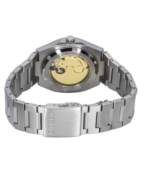 Citizen Zenshin Super Titanium Light Blue Dial Automatic NJ0180-80M 100M Men's Watch