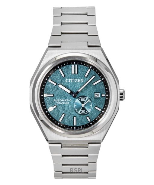 Citizen Zenshin Super Titanium Green Dial Automatic NJ0180-80X 100M Men's Watch