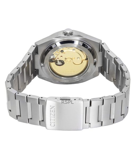 Citizen Zenshin Super Titanium Green Dial Automatic NJ0180-80X 100M Men's Watch