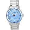 Citizen Stainless Steel Light Blue Dial Automatic NJ0191-83A 100M Men's Watch