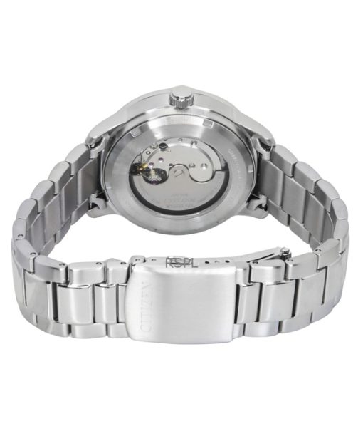Citizen Stainless Steel Black Dial Automatic NJ0191-83E 100M Men's Watch