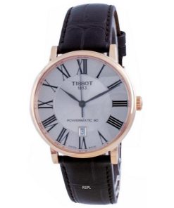 Tissot T- 클래식 카슨 프리미엄 파워 매틱 80 오토매틱 T122.407.36.033.00 T1224073603300 남성용 시계