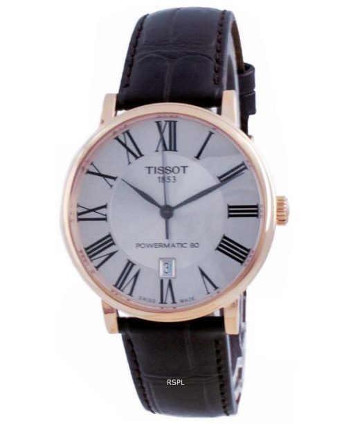 Tissot T- 클래식 카슨 프리미엄 파워 매틱 80 오토매틱 T122.407.36.033.00 T1224073603300 남성용 시계