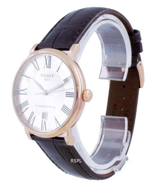 Tissot T- 클래식 카슨 프리미엄 파워 매틱 80 오토매틱 T122.407.36.033.00 T1224073603300 남성용 시계