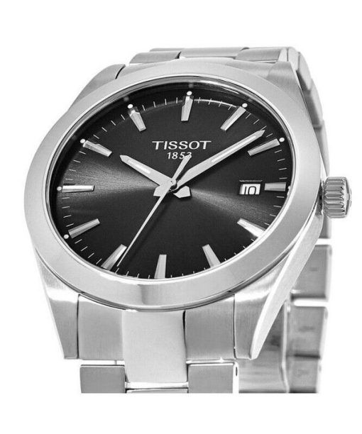 Tissot Gentleman 쿼츠 T127.410.11.051.00 T1274101105100 100M 남성용 시계