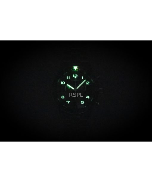 부로바 마린 스타 헤리티지 스페셜 에디션 크로노그래프 블랙 다이얼 쿼츠 다이버 98B451 200M 남성용 시계