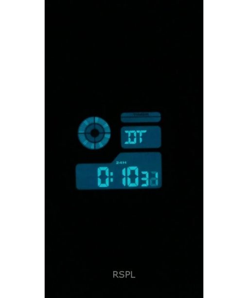 인빅타 액티바 디지털 폴리우레탄 스트랩 블랙 다이얼 쿼츠 ACW1299-001 남성용 시계