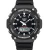 카시오 G-Shock 아날로그 디지털 레진 스트랩 블랙 다이얼 솔라 AQ-S820W-1AV 100M 남성용 시계
